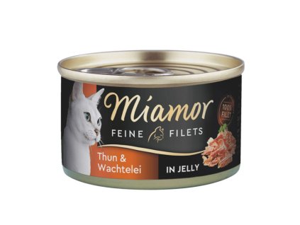 Miamor Feine Filets Tuniak a vajce 100g