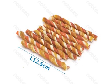 Chicken rolled Double color tyčinky2