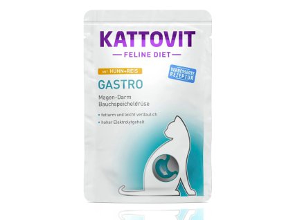 Kattovit Gastro Kura Rice 85g