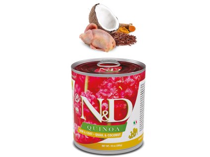 Farmina Quail coconut 285g