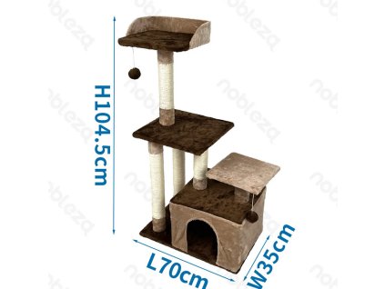 Nobleza skrabadlo s domcekom 196722