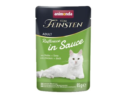 Animonda VF Raffinesse In Sauce - Kúsky kuraťa a kačice v omáčke 85g