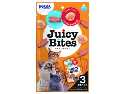 Inaba Juicy Bites Fish Clam 3x11,3g