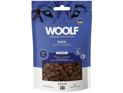 Woolf Duck soft cubes 100g