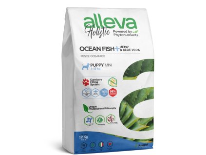Alleva Holistic Puppy Mini Fish 12kg