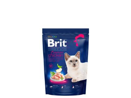 Brit Premium Cat Sterilized Chicken 800g