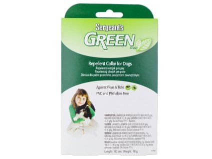 Sergeants Green Dog collar 60cm