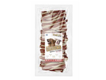 Magnum Dental SemiMoist Twisted Sticks Red 50ks