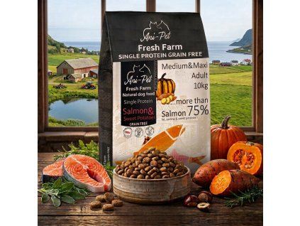 Fresh Farm Single Protein Salmon GF 10kg obal