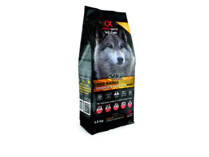 Alpha Spirit Complete Soft Dog Food - Free Range Poultry 1,5kg