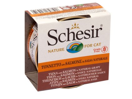 Schesir - Tuniak a losos v omáčke 70g