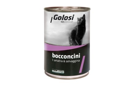 Golosi Bocconcini - Kačacie a zverina s ryžou 400g