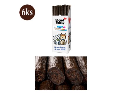 Bow Wow Tyčinky pre psa - poľovnícka pochúťka 6ks (45cm)