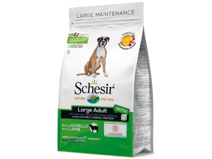 Schesir Dog Large Adult - Jahňacie s ryžou 12kg