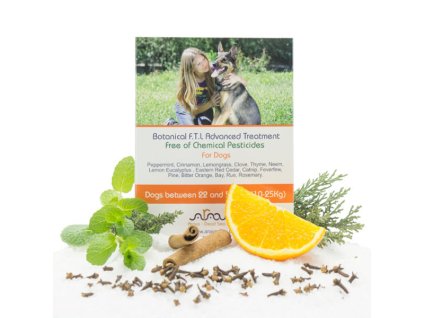 Arava Bylinné antiparazitné pipety pre psov 10-25kg 4x6ml