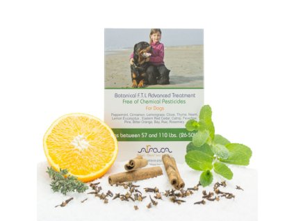 Arava Bylinné antiparazitné pipety pre psov 26-50kg 4x8ml