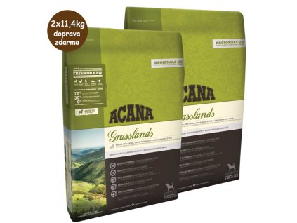Acana Dog Grasslands Regionals 2x11,4kg