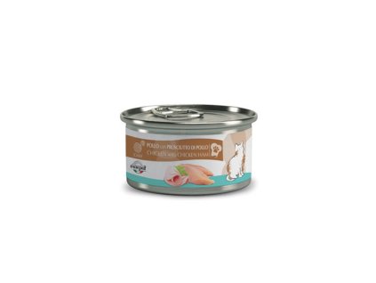 Chef Cat Adult Sterilized - Kuracie filety a šunka 80g