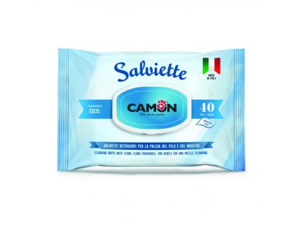 Vlhčené utierky na zvieratá Camon s vôňou Excel 40ks