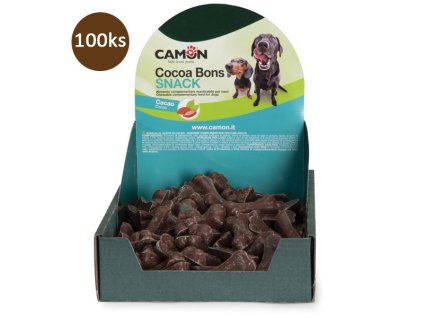 Camon Dog Snack Ciokobone Dark - kostičky z tmavej čokolády 500g