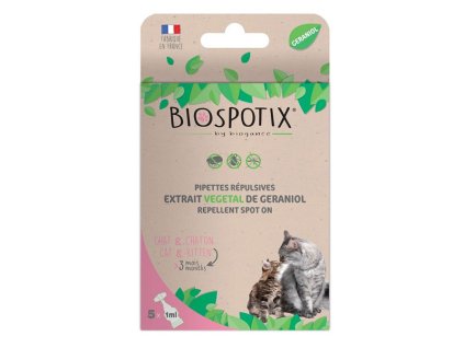 Biogance Biospotix Cat spot-on pipety 5x1ml