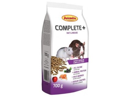 Avicentra Complete+ Potkan a myš 700g