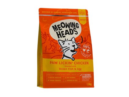 MEOWING HEADS Paw Lickin´ Chicken 1,5kg
