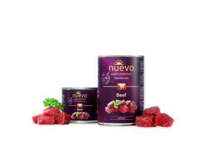 Nuevo Cat Adult - Hovädzie 200g