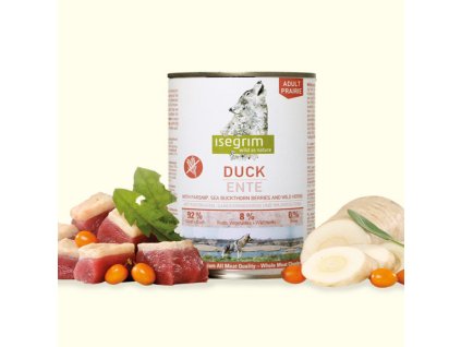 Isegrim Dog Adult Duck + Parsnip, Sea Buckthorn Berries & Wild Herbs 800g