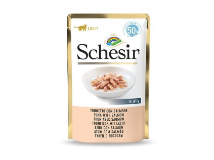 Schesir Cat kapsička - Tuniak a losos 50g