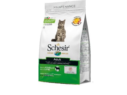 Schesir Cat Adult - Jahňacie s ryžou 1,5kg