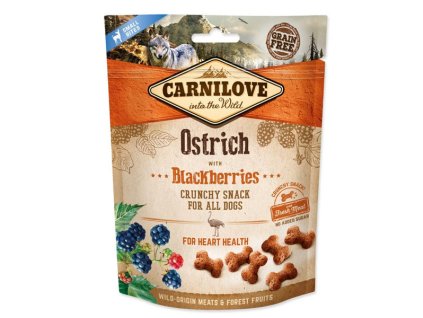 Carnilove Dog Crunchy Ostrich with Blackberries 200g