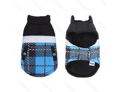 Bunda British Style pre psa Nobleza S 25cm (Farba Sivá)