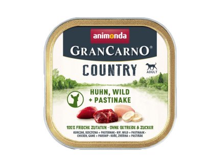 Animonda GranCarno Country Adult - Kura, divina a paštrňák 150g