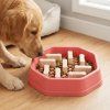 Nobleza slow feeder miska cervena3