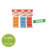 Sáčky na exkrement Camon Mini 4 rolky - farebné (4x10ks)