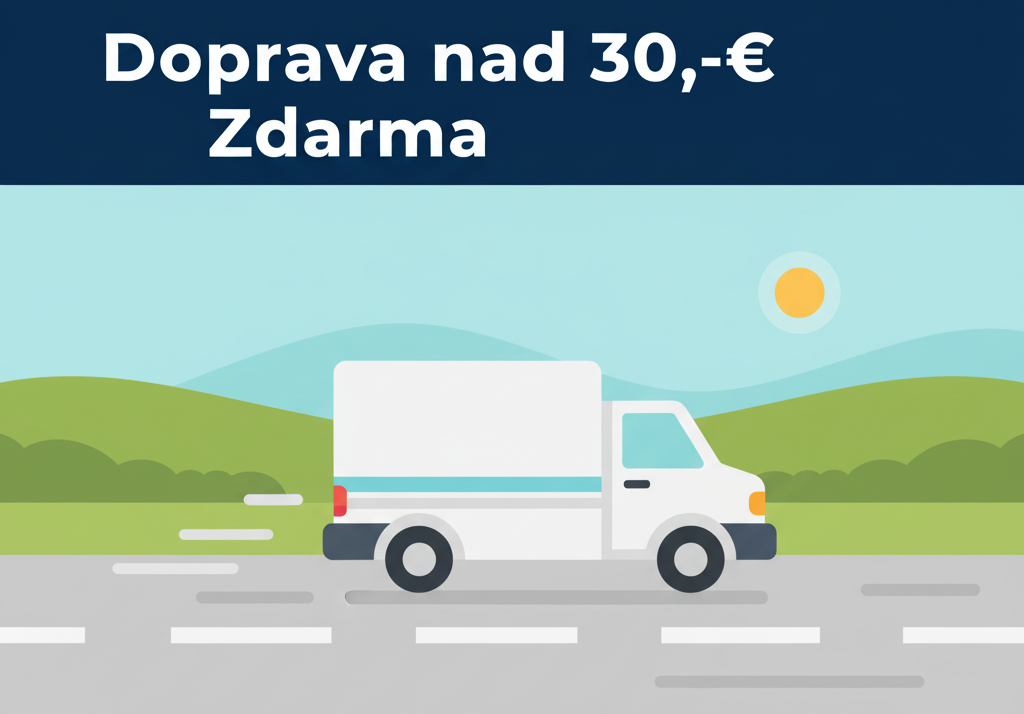 Doprava zdarma nad 30,-€
