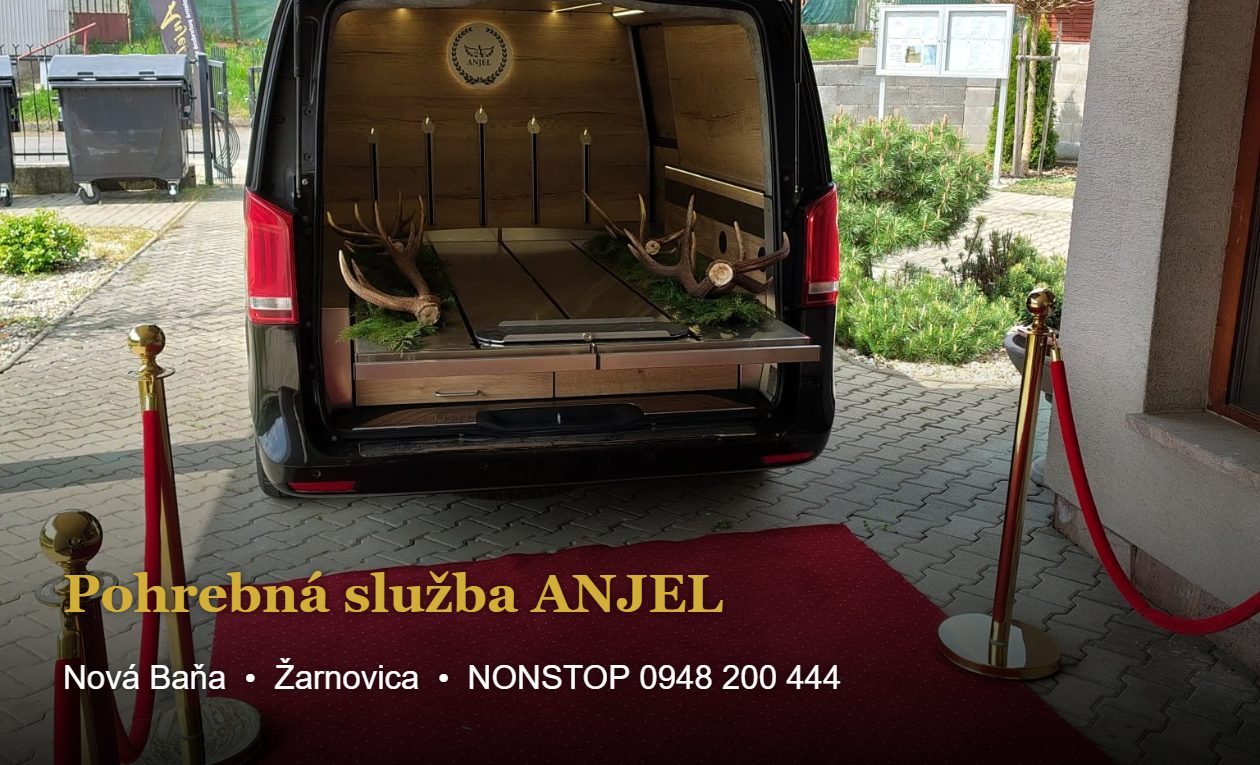Pohrebná služba ANJEL Nová Baňa a Žarnovica