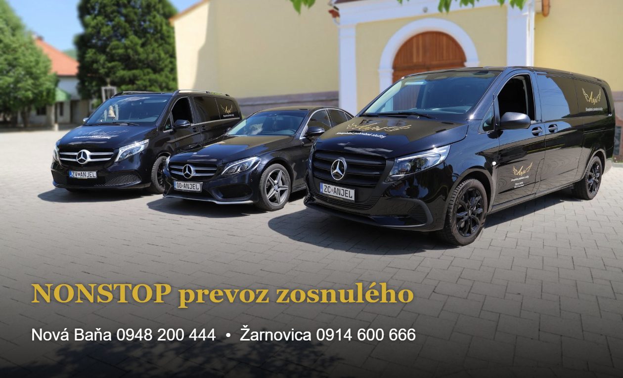 NONSTOP prevoz zosnulého - pohrebná služba ANJEL