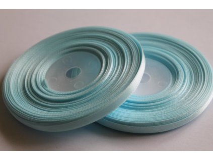 Saténová stuha 6mm A062 nebeská modrá