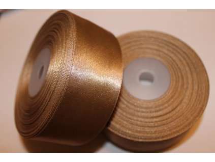Saténová stuha 38mm A038 latté