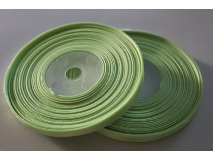 Saténová stuha 6mm A023 pistáciová