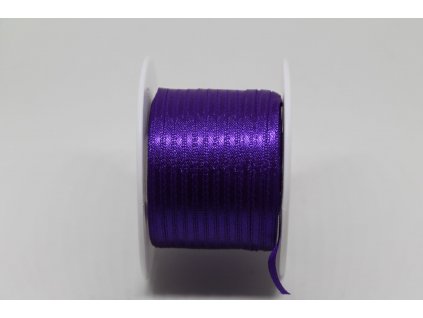 Saténová stuha 3,5mm A044 tmavá fialová