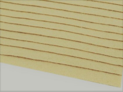 Filc tuhý 1,5 mm 073 vanilkový