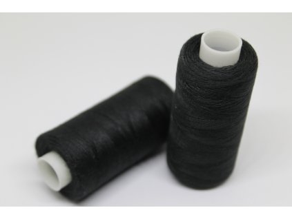 Polyesterová niť 40/2 400y čierna