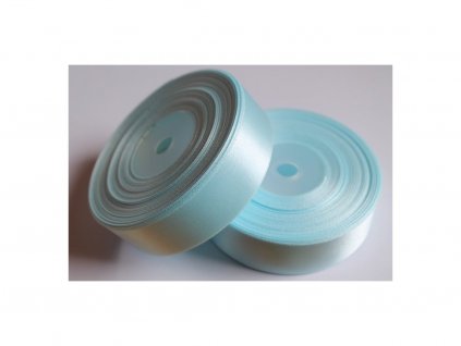 71154 satenova stuha 25mm a062 pastelova modra