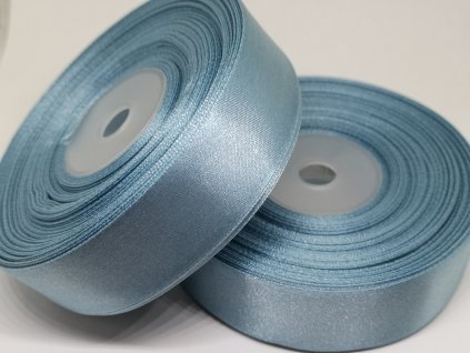 Saténová stuha 50mm A090 antická modrá