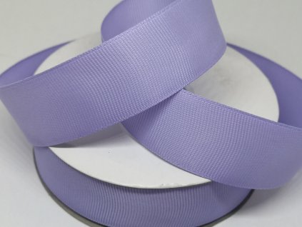 Rypsová stuha 25mm svetlá fialová 075