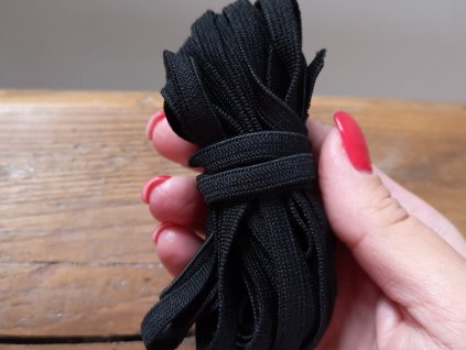 Guma prádlová 5mm čierna