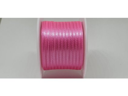 Saténová stuha 3,5mm A016 fuksiová